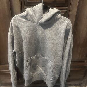 American Eagle Outfitters Gray Hoodie Sweater
